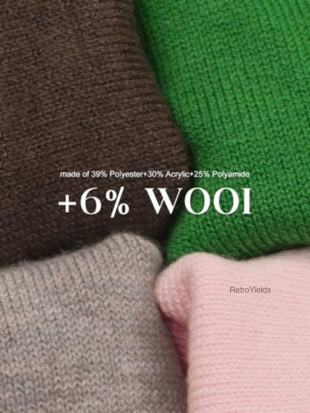 Wool Blend Cropped Cardigan Lightweight Knit Button Sweater - Picture 5 of 6